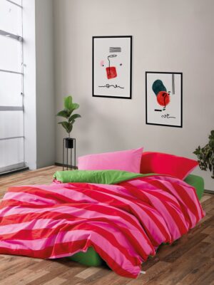 Cherie - Green - Green Pink Fuchsia