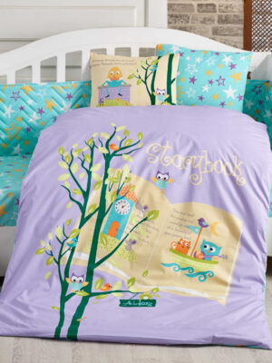 Dream Clock - Lilac - Lilac Mint Green White Yellow