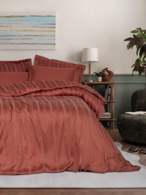 Bamboo Stripe - Tile Red