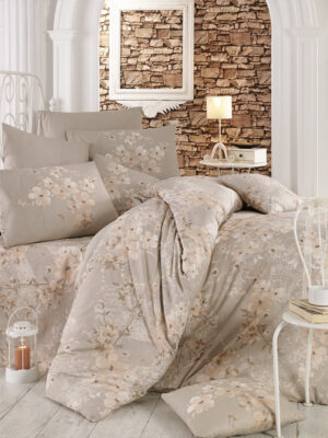 Elena - Brown - Brown Beige Salmon