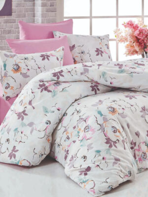 Ela - White Pink Purple Turquoise Orange